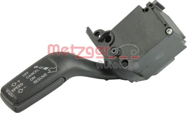 Metzger 0916329 - Control Switch, cruise control www.autospares.lv