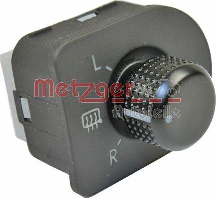 Metzger 0916371 - Slēdzis, Spoguļu regulēšana www.autospares.lv