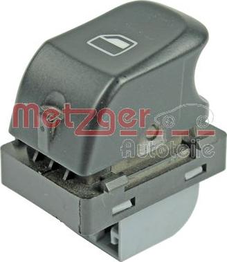 Metzger 0916260 - Slēdzis, Stikla pacēlājmehānisms www.autospares.lv