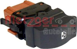 Metzger 0916224 - Slēdzis, Stikla pacēlājmehānisms www.autospares.lv