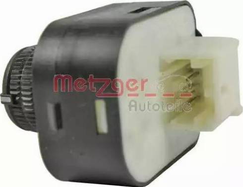 Metzger 0916278 - Slēdzis, Spoguļu regulēšana www.autospares.lv