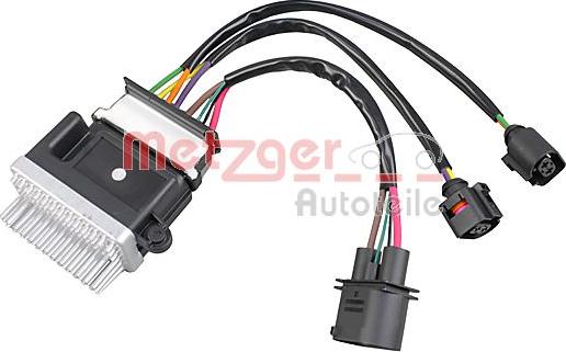 Metzger 0917446 - Control Unit, electric fan (engine cooling) www.autospares.lv