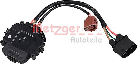 Metzger 0917453 - Vadības bloks, Elektroventilators (Motora dzesēšana) www.autospares.lv