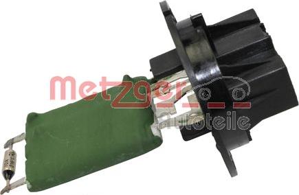 Metzger 0917050 - Rezistors, Salona ventilators www.autospares.lv