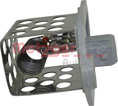 Metzger 0917051 - Vadības bloks, Elektroventilators (Motora dzesēšana) www.autospares.lv