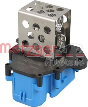 Metzger 0917052 - Vadības bloks, Elektroventilators (Motora dzesēšana) www.autospares.lv