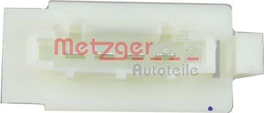 Metzger 0917075 - Rezistors, Salona ventilators www.autospares.lv