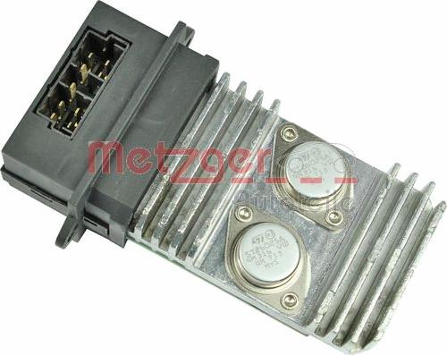 Metzger 0917166 - Rezistors, Salona ventilators www.autospares.lv