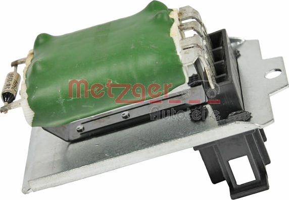 Metzger 0917161 - Rezistors, Salona ventilators www.autospares.lv