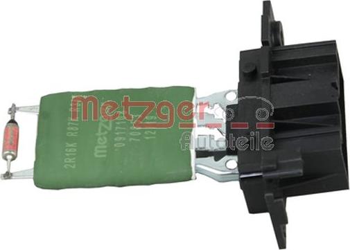 Metzger 0917108 - Rezistors, Salona ventilators www.autospares.lv