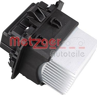 Metzger 0917399 - Rezistors, Salona ventilators www.autospares.lv