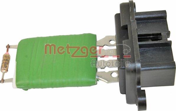 Metzger 0917211 - Rezistors, Salona ventilators www.autospares.lv