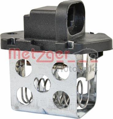 Metzger 0917230 - Papildus rezistors, Elektromotors-Radiatora ventilators www.autospares.lv