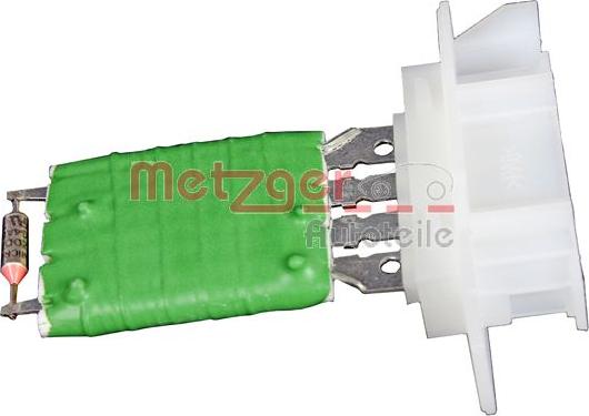 Metzger 0917221 - Rezistors, Salona ventilators www.autospares.lv