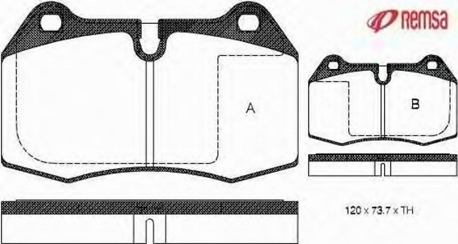 Metzger 044100 - Bremžu uzliku kompl., Disku bremzes www.autospares.lv