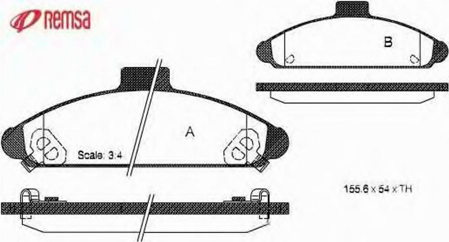 Metzger 040402 - Bremžu uzliku kompl., Disku bremzes www.autospares.lv