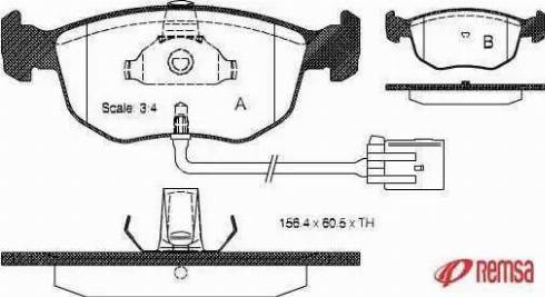 Metzger 1170738 - Bremžu uzliku kompl., Disku bremzes www.autospares.lv