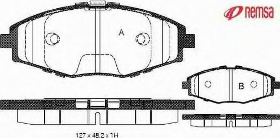 Metzger 069600 - Bremžu uzliku kompl., Disku bremzes www.autospares.lv