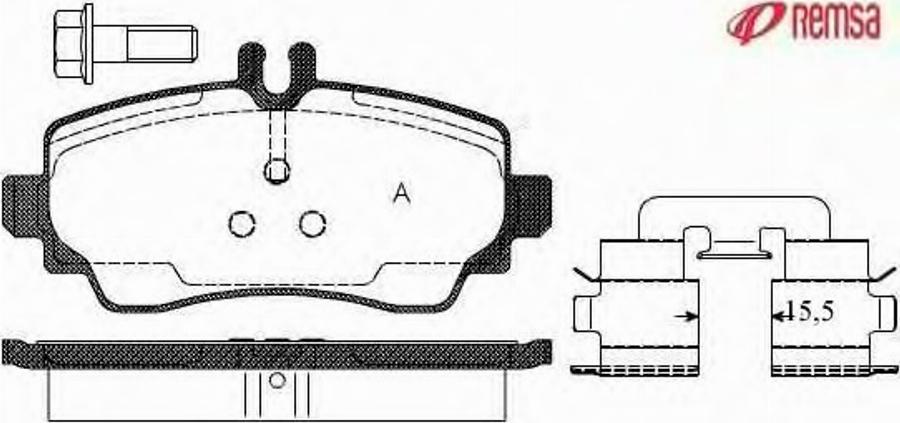 Metzger 065000 - Bremžu uzliku kompl., Disku bremzes autospares.lv