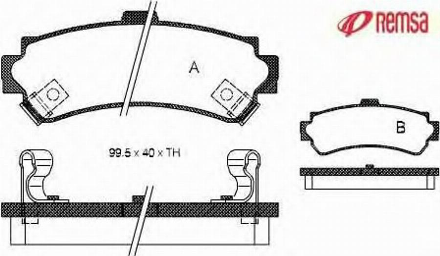 Metzger 060702 - Bremžu uzliku kompl., Disku bremzes www.autospares.lv