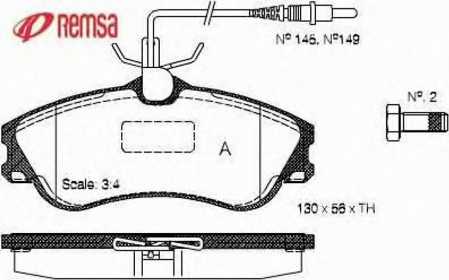 Metzger 063404 - Bremžu uzliku kompl., Disku bremzes autospares.lv