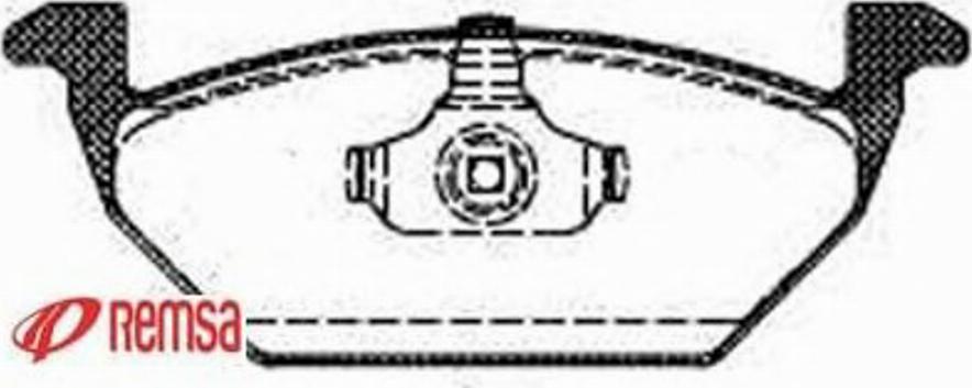 Metzger 0633.00 - Brake Pad Set, disc brake www.autospares.lv