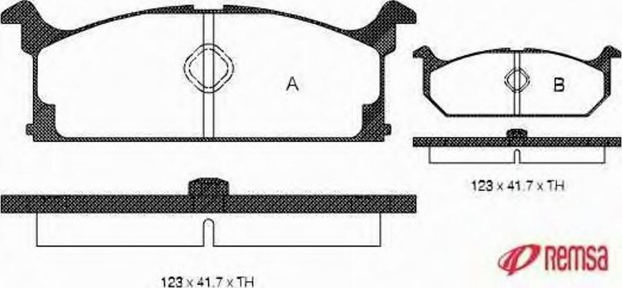 Metzger 019400 - Bremžu uzliku kompl., Disku bremzes www.autospares.lv