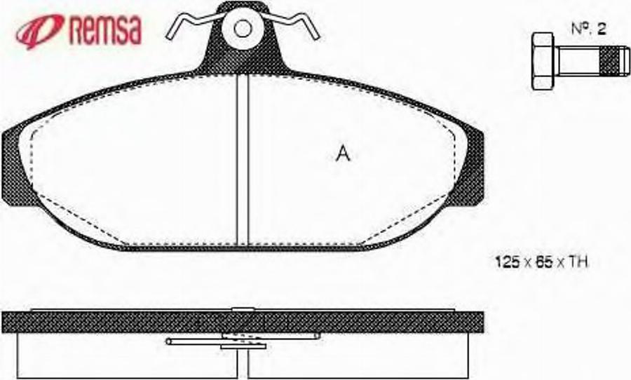 Metzger 015600 - Bremžu uzliku kompl., Disku bremzes www.autospares.lv