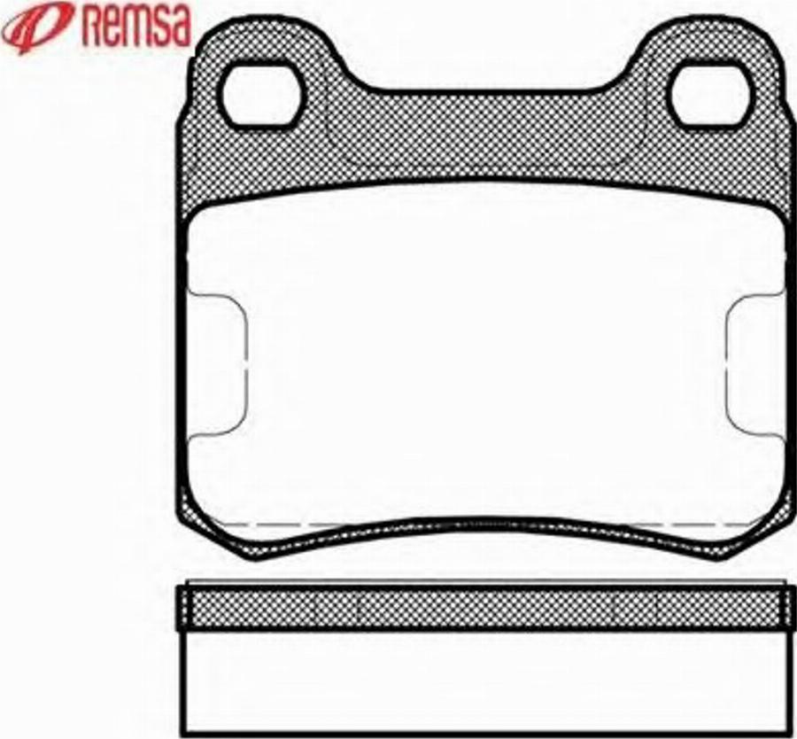 Metzger 015710 - Bremžu uzliku kompl., Disku bremzes www.autospares.lv