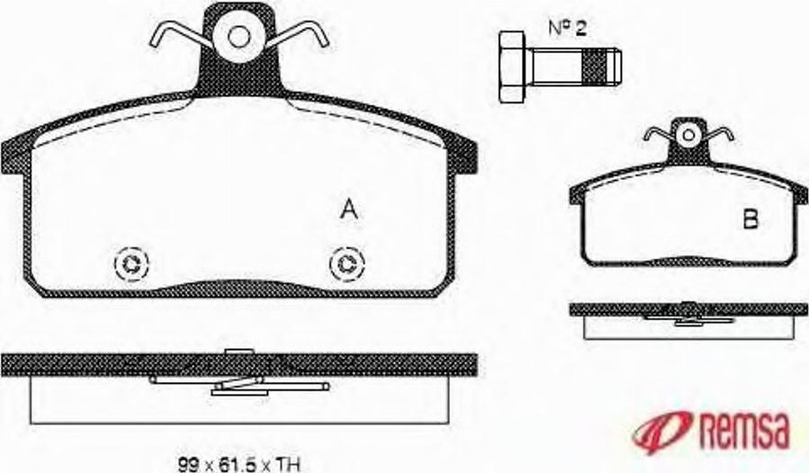 Metzger 012840 - Brake Pad Set, disc brake www.autospares.lv