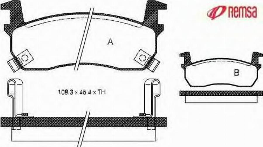 Metzger 017402 - Bremžu uzliku kompl., Disku bremzes www.autospares.lv