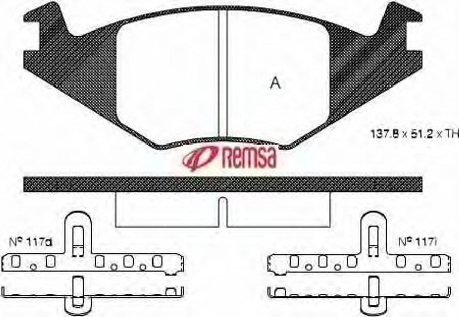 Metzger 0171.20 - Тормозные колодки, дисковые, комплект www.autospares.lv