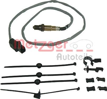 Metzger 0895186 - Лямбда-зонд, датчик кислорода www.autospares.lv