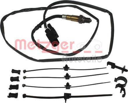 Metzger 0893409 - Lambda zonde autospares.lv