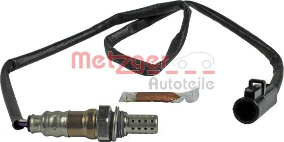 Metzger 0893522 - Лямбда-зонд, датчик кислорода www.autospares.lv