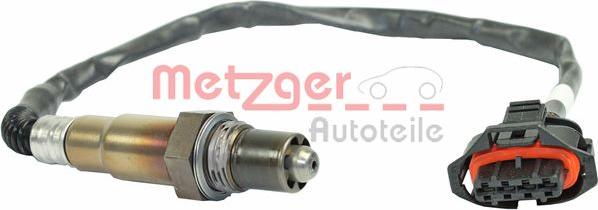 Metzger 0893662 - Лямбда-зонд, датчик кислорода www.autospares.lv