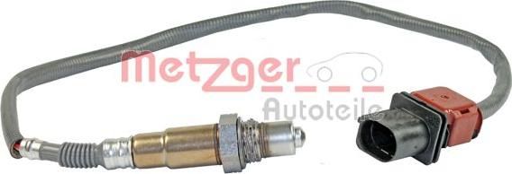 Metzger 0893607 - Лямбда-зонд, датчик кислорода www.autospares.lv