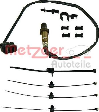 Metzger 0893195 - Лямбда-зонд, датчик кислорода www.autospares.lv