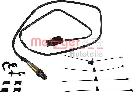 Metzger 0893257 - Лямбда-зонд, датчик кислорода www.autospares.lv