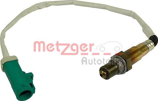 Metzger 0893260 - Лямбда-зонд, датчик кислорода www.autospares.lv