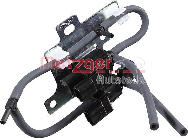 Metzger 08920026 - Pārslēdzējvārsts, Diferenciāļa bloķēšana www.autospares.lv