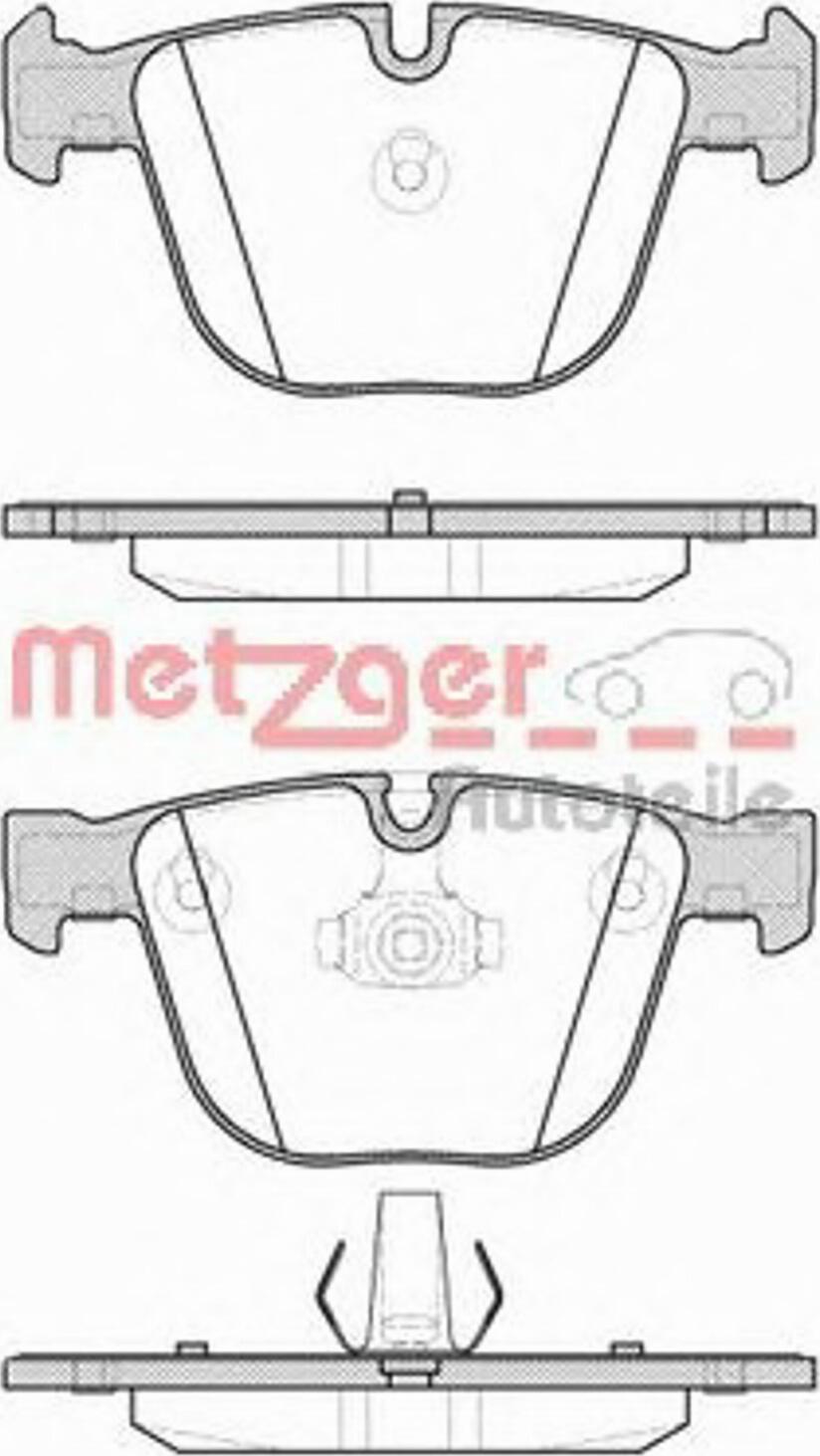 Metzger 089200 - Bremžu uzliku kompl., Disku bremzes www.autospares.lv