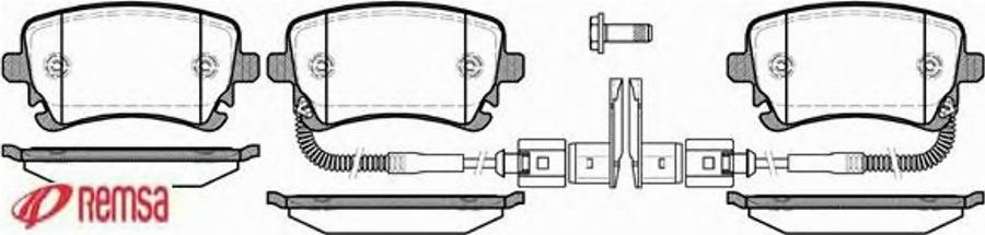 Metzger 0897.02 - Brake Pad Set, disc brake www.autospares.lv