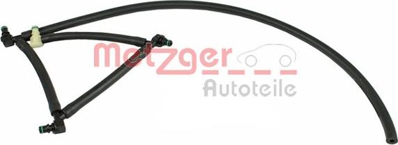 Metzger 0840058 - Šļūtene, Degvielas noplūde www.autospares.lv