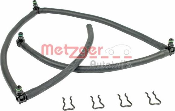 Metzger 0840039 - Šļūtene, Degvielas noplūde www.autospares.lv