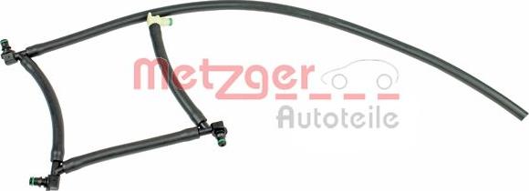 Metzger 0840028 - Šļūtene, Degvielas noplūde www.autospares.lv