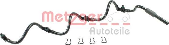 Metzger 0840100 - Šļūtene, Degvielas noplūde www.autospares.lv