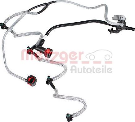 Metzger 0840134 - Šļūtene, Degvielas noplūde www.autospares.lv