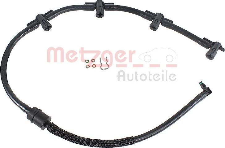 Metzger 0840174 - Šļūtene, Degvielas noplūde www.autospares.lv