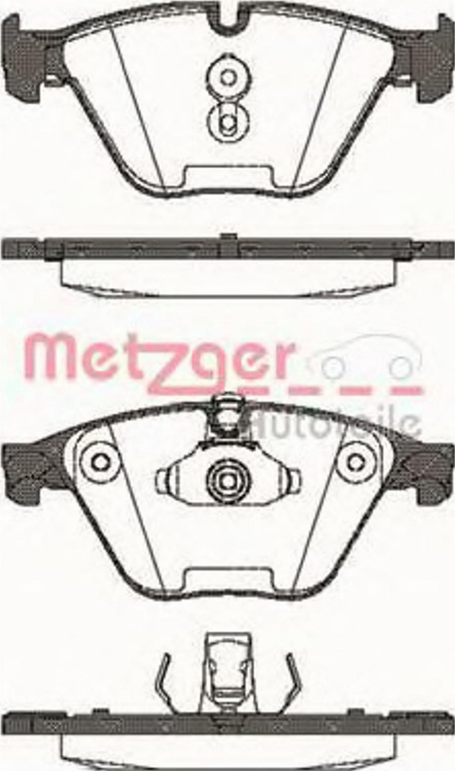 Metzger 0857.20 - Bremžu uzliku kompl., Disku bremzes www.autospares.lv